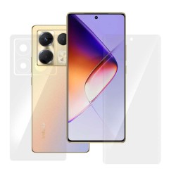 Set 2 folii SILKASE pentru Infinix Note 40, protectie telefon, silicon regenerabil