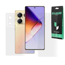 Set 2 folii mate SILKASE pentru Infinix Note 40, protectie telefon, silicon Set 2 folii mate SILKASE pentru Infinix Note 40, protectie telefon, silicon
