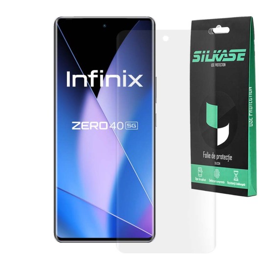 Folie mata SILKASE pentru Infinix Zero 40, protectie ecran, silicon (SILKASE, ) by www.silkase.ro Folie mata SILKASE pentru Infinix Zero 40, protectie ecran, silicon (, F7393) by www.silkase.ro