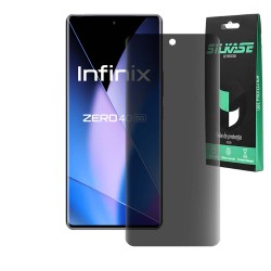 Folie privacy mata SILKASE pentru Infinix Zero 40, protectie ecran, silicon