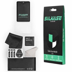 Set 2 folii SILKASE pentru Apple iPhone 17e, protectie telefon, silicon regenerabil