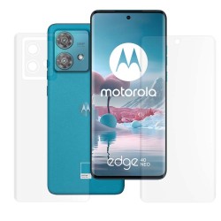 Set 2 folii mate SILKASE pentru Motorola Edge 40 Neo, protectie telefon, silicon
