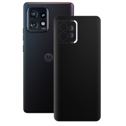 Folie skin SILKASE pentru Motorola Edge 40 Pro, negru mat, protectie spate telefon