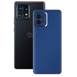 Folie skin SILKASE pentru Motorola Edge 40 Pro, albastru inchis mat, protectie spate telefon