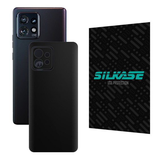 Folie skin SILKASE pentru Motorola Edge 40 Pro, negru mat, protectie spate telefon (SILKASE, Motorola) by www.silkase.ro Folie skin SILKASE pentru Motorola Edge 40 Pro, negru mat, protectie spate telefon (Edge 40 Pro, S1165) by www.silkase.ro