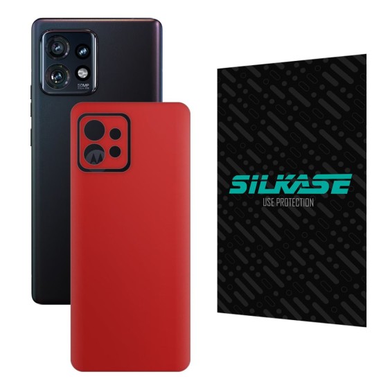 Folie skin SILKASE pentru Motorola Edge 40 Pro, rosu, protectie spate telefon (SILKASE, Motorola) by www.silkase.ro Folie skin SILKASE pentru Motorola Edge 40 Pro, rosu, protectie spate telefon (Edge 40 Pro, S1167) by www.silkase.ro