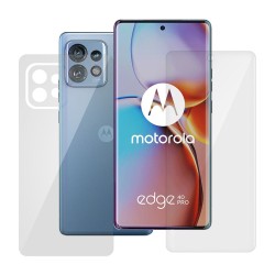 Set 2 folii SILKASE pentru Motorola Edge 40 Pro, protectie telefon, silicon regenerabil