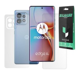 Set 2 folii mate SILKASE pentru Motorola Edge 40 Pro, protectie telefon, silicon