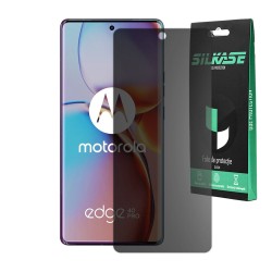 Folie privacy mata SILKASE pentru Motorola Edge 40 Pro, protectie ecran, silicon Folie privacy mata SILKASE pentru Motorola Edge 40 Pro, protectie ecran, silicon