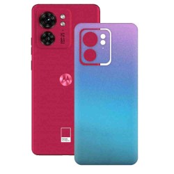 Folie skin SILKASE pentru Motorola Edge 40, magenta cameleon, protectie spate telefon
