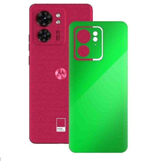 Folie skin SILKASE pentru Motorola Edge 40, galben, protectie spate telefon (SILKASE, Motorola) by www.silkase.ro Folie skin SILKASE pentru Motorola Edge 40, galben, protectie spate telefon (Edge 40, S1195) by www.silkase.ro