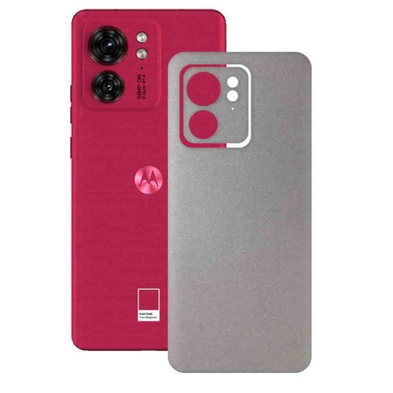 Folie skin SILKASE pentru Motorola Edge 40, gri deschis, protectie spate telefon (SILKASE, Motorola) by www.silkase.ro Folie skin SILKASE pentru Motorola Edge 40, gri deschis, protectie spate telefon (Edge 40, S1182) by www.silkase.ro