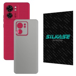 Folie skin SILKASE pentru Motorola Edge 40, gri ice, protectie spate telefon Folie skin SILKASE pentru Motorola Edge 40, gri ice, protectie spate telefon