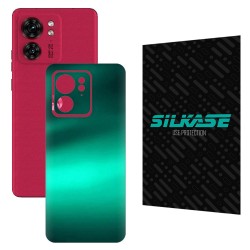 Folie skin SILKASE pentru Motorola Edge 40, verde emerald, protectie spate telefon Folie skin SILKASE pentru Motorola Edge 40, verde emerald, protectie spate telefon