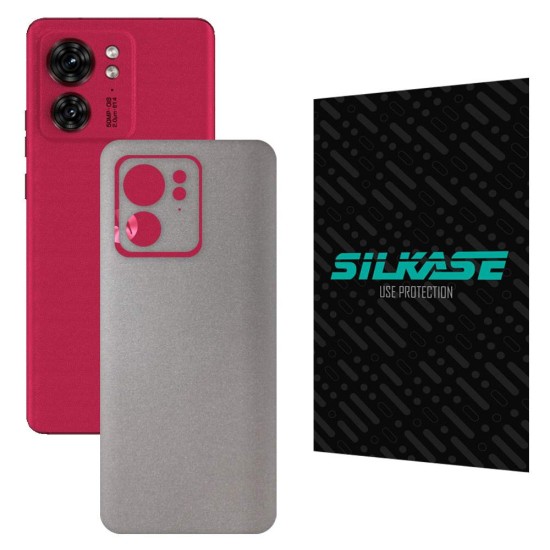 Folie skin SILKASE pentru Motorola Edge 40, gri deschis, protectie spate telefon (SILKASE, Motorola) by www.silkase.ro Folie skin SILKASE pentru Motorola Edge 40, gri deschis, protectie spate telefon (Edge 40, S1182) by www.silkase.ro