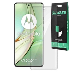 Folie SILKASE pentru Motorola Edge 40, protectie ecran, silicon regenerabil Folie SILKASE pentru Motorola Edge 40, protectie ecran, silicon regenerabil
