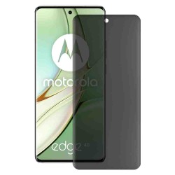 Folie privacy mata SILKASE pentru Motorola Edge 40, protectie ecran, silicon