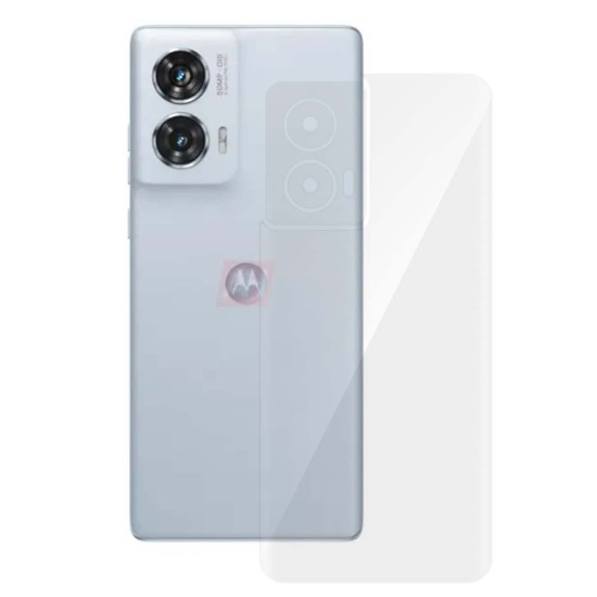 Folie spate SILKASE pentru Motorola Edge 50 Fusion, protectie spate, silicon regenerabil (Edge 50 Fusion, F7074) by www.silkase.ro
