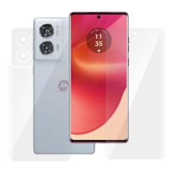 Set 2 folii SILKASE pentru Motorola Edge 50 Fusion, protectie telefon, silicon regenerabil
