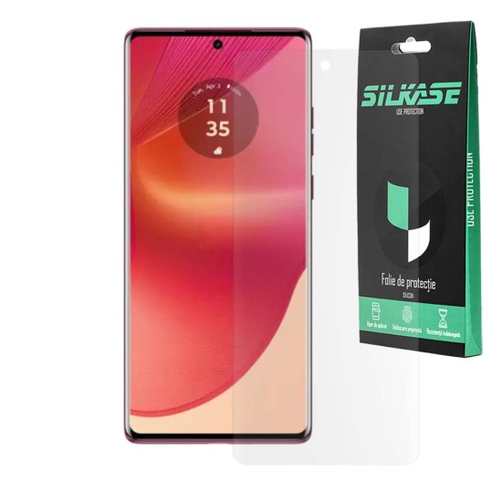 Folie mata SILKASE pentru Motorola Edge 50 Fusion, protectie ecran, silicon (SILKASE, Folie Silicon Fata Mata) by www.silkase.ro Folie mata SILKASE pentru Motorola Edge 50 Fusion, protectie ecran, silicon (Edge 50 Fusion, F7076) by www.silkase.ro