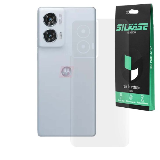 Folie spate mata SILKASE pentru Motorola Edge 50 Fusion, protectie spate, silicon (SILKASE, Folie Silicon Spate Mata) by www.silkase.ro Folie spate mata SILKASE pentru Motorola Edge 50 Fusion, protectie spate, silicon (Edge 50 Fusion, F7077) by www.silkase.ro