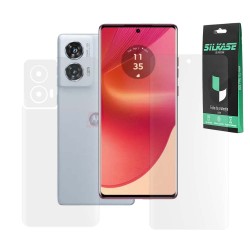 Set 2 folii mate SILKASE pentru Motorola Edge 50 Fusion, protectie telefon, silicon
