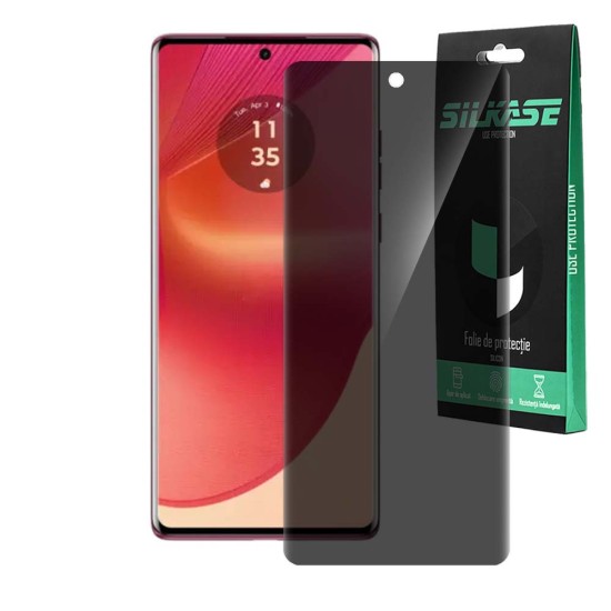 Folie privacy SILKASE pentru Motorola Edge 50 Fusion, protectie ecran, silicon (SILKASE, Folie Silicon Privacy) by www.silkase.ro Folie privacy SILKASE pentru Motorola Edge 50 Fusion, protectie ecran, silicon (Edge 50 Fusion, F7079) by www.silkase.ro