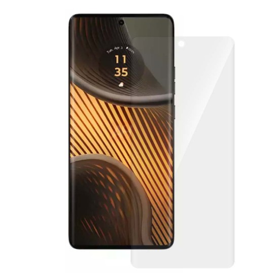 Folie SILKASE pentru Motorola Edge 50 Ultra, protectie ecran, silicon regenerabil (SILKASE, Folie Silicon Fata Lucioasa) by www.silkase.ro Folie SILKASE pentru Motorola Edge 50 Ultra, protectie ecran, silicon regenerabil (Edge 50 Ultra, F7069) by www.silkase.ro