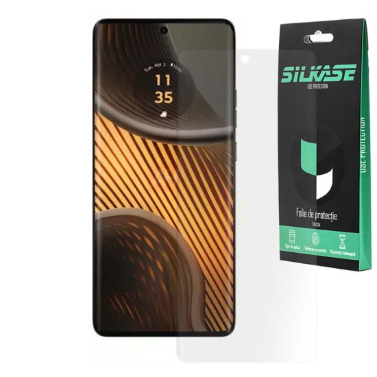 Folie mata SILKASE pentru Motorola Edge 50 Ultra, protectie ecran, silicon (SILKASE, Folie Silicon Fata Mata) by www.silkase.ro Folie mata SILKASE pentru Motorola Edge 50 Ultra, protectie ecran, silicon (Edge 50 Ultra, F7070) by www.silkase.ro