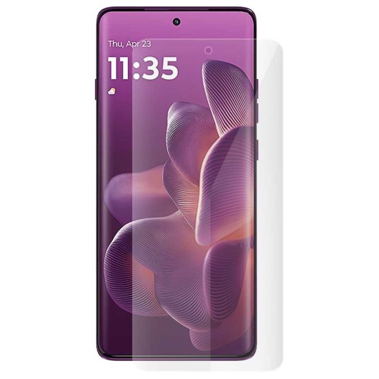 Folie SILKASE pentru Motorola Edge 60 Pro, protectie ecran, silicon regenerabil (Edge 60 Pro, F7748) by www.silkase.ro
