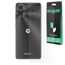 Folie spate mata SILKASE pentru Motorola Moto E22i, protectie spate, silicon Folie spate mata SILKASE pentru Motorola Moto E22i, protectie spate, silicon