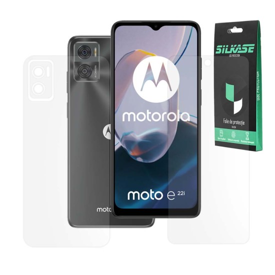 Set 2 folii mate SILKASE pentru Motorola Moto E22i, protectie telefon, silicon (SILKASE, Set Folii Mate) by www.silkase.ro Set 2 folii mate SILKASE pentru Motorola Moto E22i, protectie telefon, silicon (Moto E22i, F6731) by www.silkase.ro