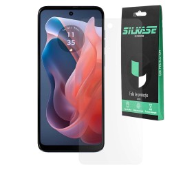 Folie mata SILKASE pentru Motorola Moto G Play (2024), protectie ecran, silicon