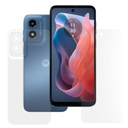 Set 2 folii mate SILKASE pentru Motorola Moto G Play (2024), protectie telefon, silicon