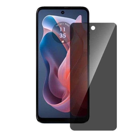 Folie privacy SILKASE pentru Motorola Moto G Play (2024), protectie ecran, silicon (Moto G Play (2024), F6800) by www.silkase.ro