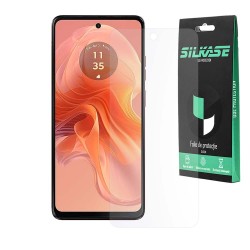 Folie mata SILKASE pentru Motorola Moto G04, protectie ecran, silicon