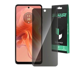 Folie privacy SILKASE pentru Motorola Moto G04, protectie ecran, silicon