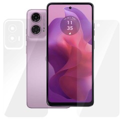 Set 2 folii SILKASE pentru Motorola Moto G24, protectie telefon, silicon regenerabil