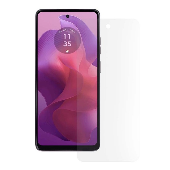 Folie mata SILKASE pentru Motorola Moto G24, protectie ecran, silicon (SILKASE, Folie Silicon Fata Mata) by www.silkase.ro Folie mata SILKASE pentru Motorola Moto G24, protectie ecran, silicon (Moto G24, F6781) by www.silkase.ro