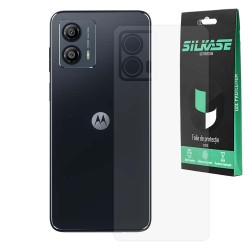 Folie spate SILKASE pentru Motorola Moto G53, protectie spate, silicon regenerabil
