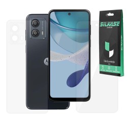 Set 2 folii SILKASE pentru Motorola Moto G53, protectie telefon, silicon regenerabil