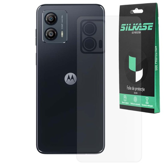 Folie spate mata SILKASE pentru Motorola Moto G53, protectie spate, silicon (SILKASE, Folie Silicon Spate Mata) by www.silkase.ro Folie spate mata SILKASE pentru Motorola Moto G53, protectie spate, silicon (Moto G53 5G, F6674) by www.silkase.ro