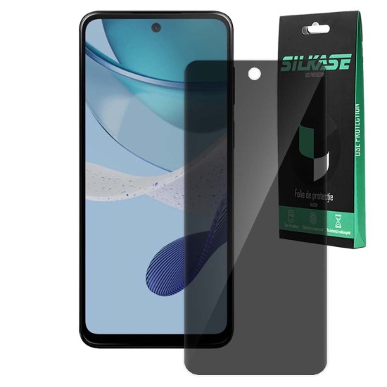 Folie privacy SILKASE pentru Motorola Moto G53, protectie ecran, silicon (SILKASE, Folie Silicon Privacy) by www.silkase.ro Folie privacy SILKASE pentru Motorola Moto G53, protectie ecran, silicon (Moto G53 5G, F6676) by www.silkase.ro
