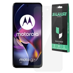 Folie SILKASE pentru Motorola Moto G54 5G, protectie ecran, silicon regenerabil