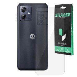 Folie spate SILKASE pentru Motorola Moto G54 5G, protectie spate, silicon regenerabil