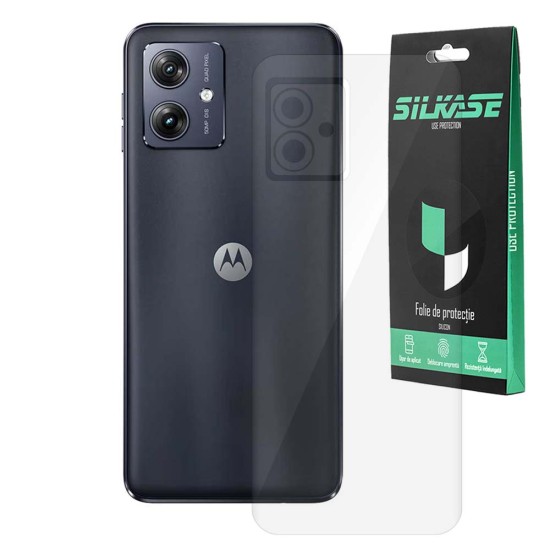 Folie spate SILKASE pentru Motorola Moto G54 5G, protectie spate, silicon regenerabil (SILKASE, Folie Silicon Spate Lucioasa) by www.silkase.ro Folie spate SILKASE pentru Motorola Moto G54 5G, protectie spate, silicon regenerabil (Moto G54 5G, F6759) by www.silkase.ro