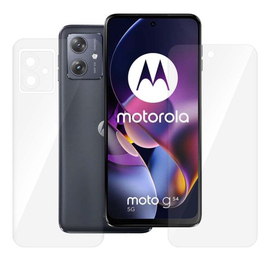 Set 2 folii SILKASE pentru Motorola Moto G54 5G, protectie telefon, silicon regenerabil (SILKASE, Set Folii Lucioase) by www.silkase.ro Set 2 folii SILKASE pentru Motorola Moto G54 5G, protectie telefon, silicon regenerabil (Moto G54 5G, F6760) by www.silkase.ro