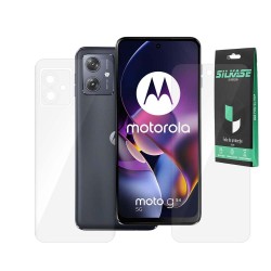 Set 2 folii SILKASE pentru Motorola Moto G54 5G, protectie telefon, silicon regenerabil