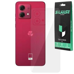 Folie spate SILKASE pentru Motorola Moto G84, protectie spate, silicon regenerabil