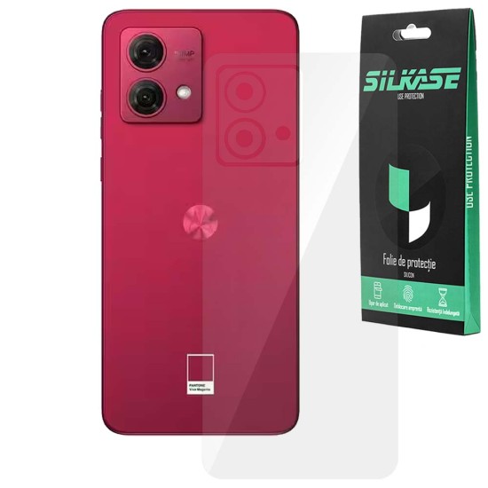 Folie spate SILKASE pentru Motorola Moto G84, protectie spate, silicon regenerabil (SILKASE, Folie Silicon Spate Lucioasa) by www.silkase.ro Folie spate SILKASE pentru Motorola Moto G84, protectie spate, silicon regenerabil (Moto G84 5G, F6614) by www.silkase.ro